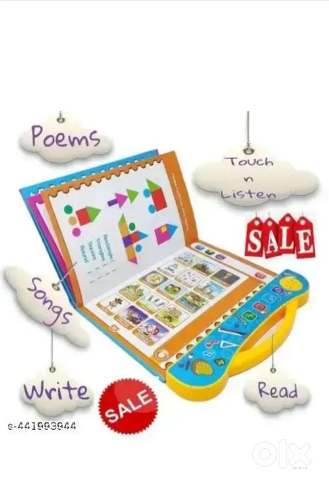 Kids Activities Intelligent Electronic Book with Touch & Clear Voice