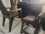 Office table, chair and bed side table combo