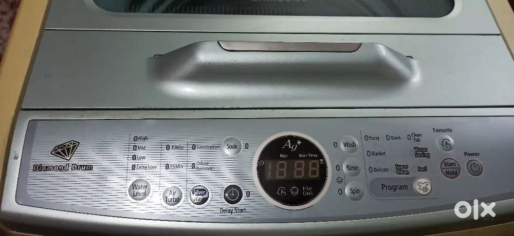 Samsung fully automatic top load washing machine 6.2 kg