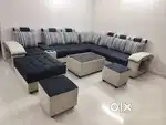 U shape sofa luxury model