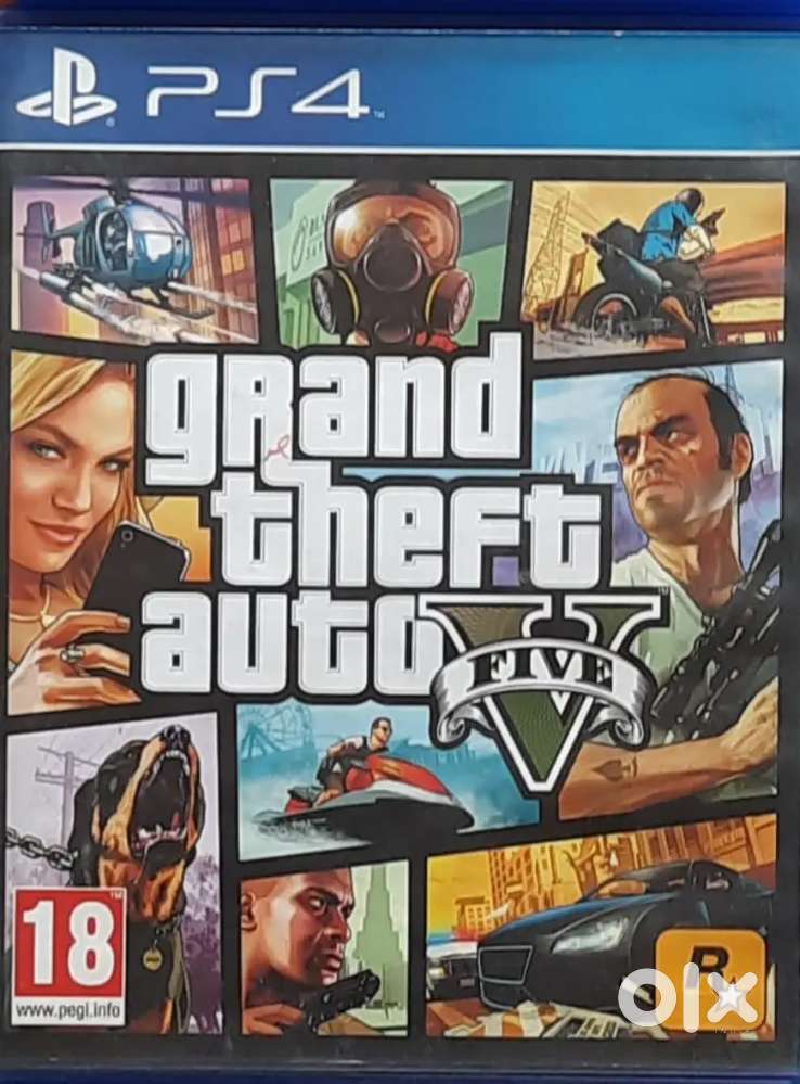 CDs -GTA V, MINECRAFT, HELLO NEIGHBOUR (for PS4)