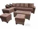 Super discount buy new sofa 8499, L size sofa 13990/-EMI on bajaj