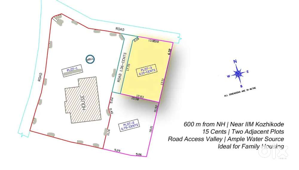 Residential Plot for sale - In a well connected neighborhood