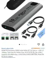 SSD enclosure