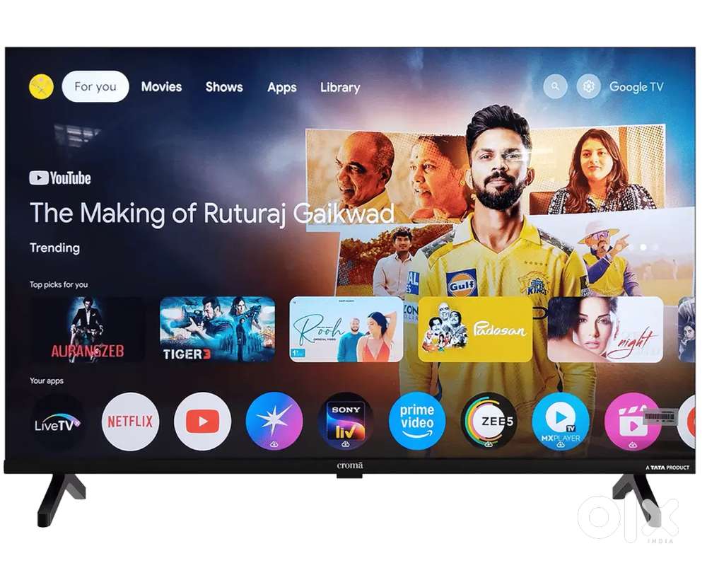 Croma Google Tv 32inch new condition