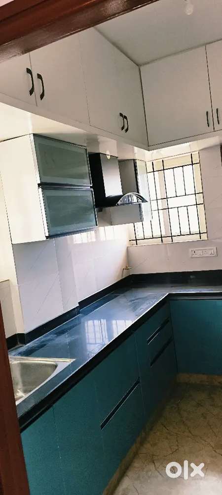 3rd bedroom with dining hall and kitchen wardrobe