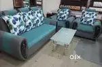 5 SEATER SOFA IN HEAD REST MODEL SOFA AVAILABLE AT ZAM ZAM FURNITURE