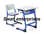 New table chair set school furniture institute furniture