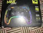 Zebronics max fury RGB light gamepad with all accessories