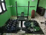 Gym Equipment in Good Condition, Mini Gym All Equipment.