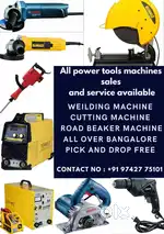 All try of machine repair all over bangalore pick nd drop free