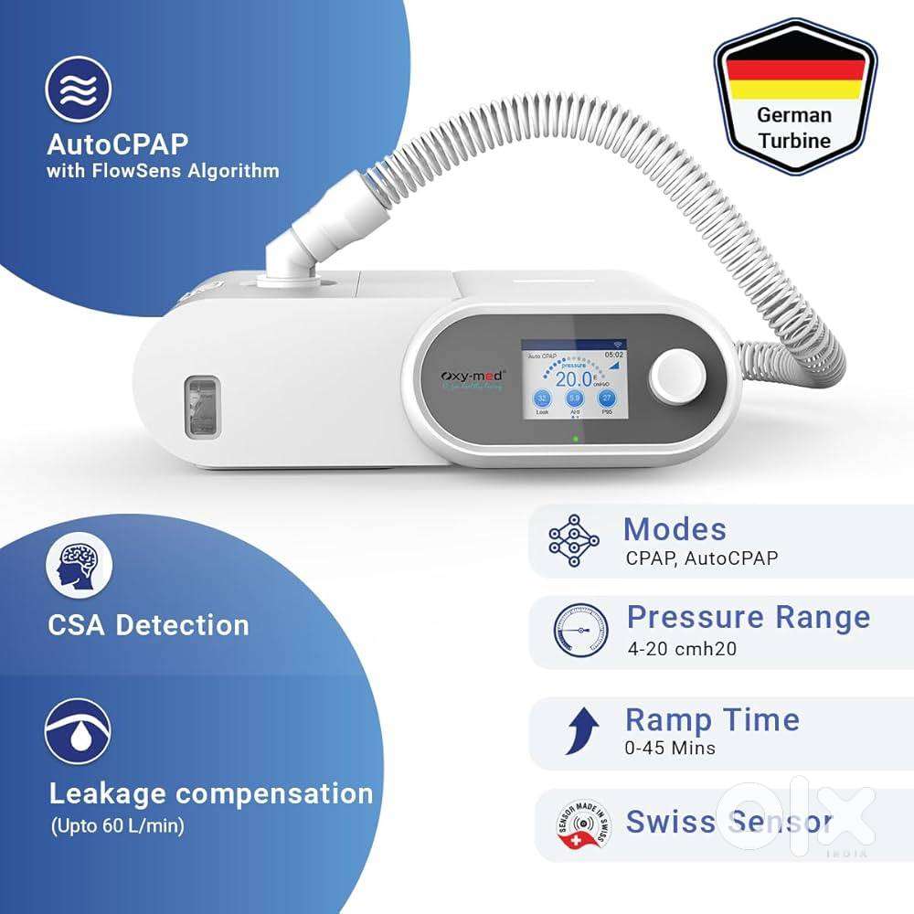 Oxymed Auto CPAP 3 Yr wrnty venjaramood kilimanoor nedumangad