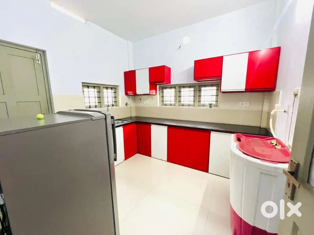2 BACHILORS // 1BHK FURNISHED APARTMENT RENT @KAKKANAD INFOPARK