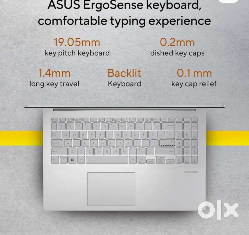 ASUS VIV 504FA ED AMD Ryzen 5 7520U/16GB RAM DDR5/512GB SSD/15.5