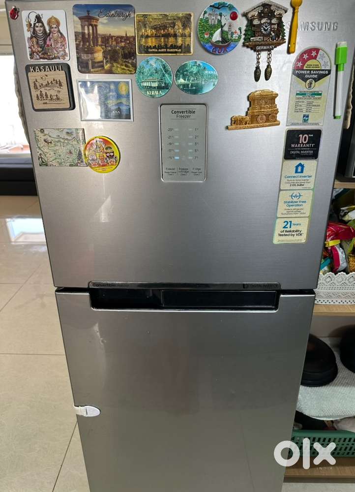 Samsung fridge -253 ltrs , perfectly working