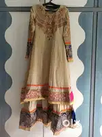 Heavy designer gown