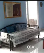 Iron sofa cum bed