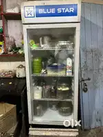 2 fridge vertical and horizontal