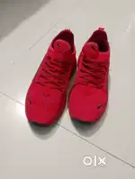 Puma red shoes
