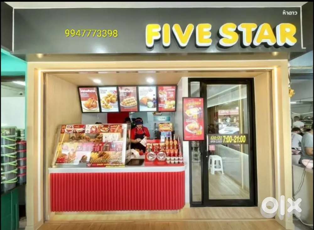 Sales girl for baby shop and burger shop
