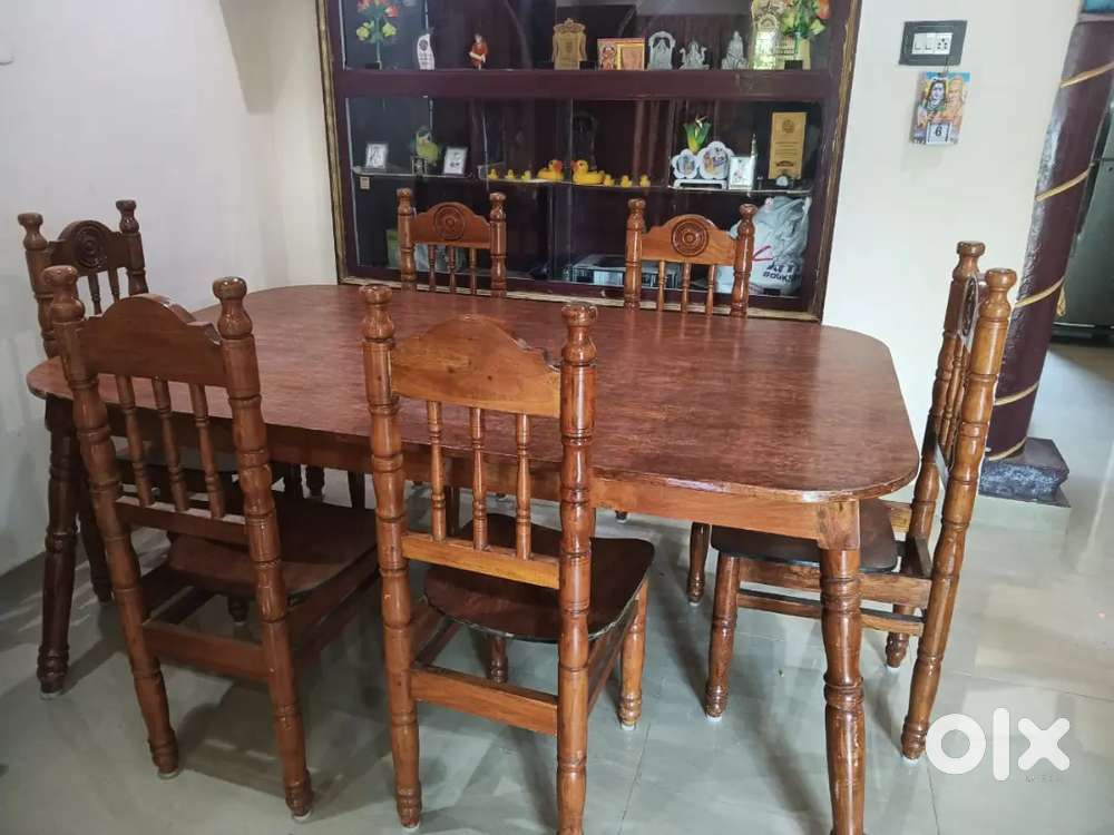 Dining Table 6 seater Teak wood