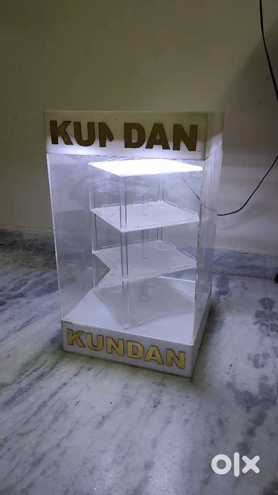 Rotating Cabinet for Display Glasses/Watches/Jewellery