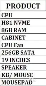 Desktop i5 4th generation