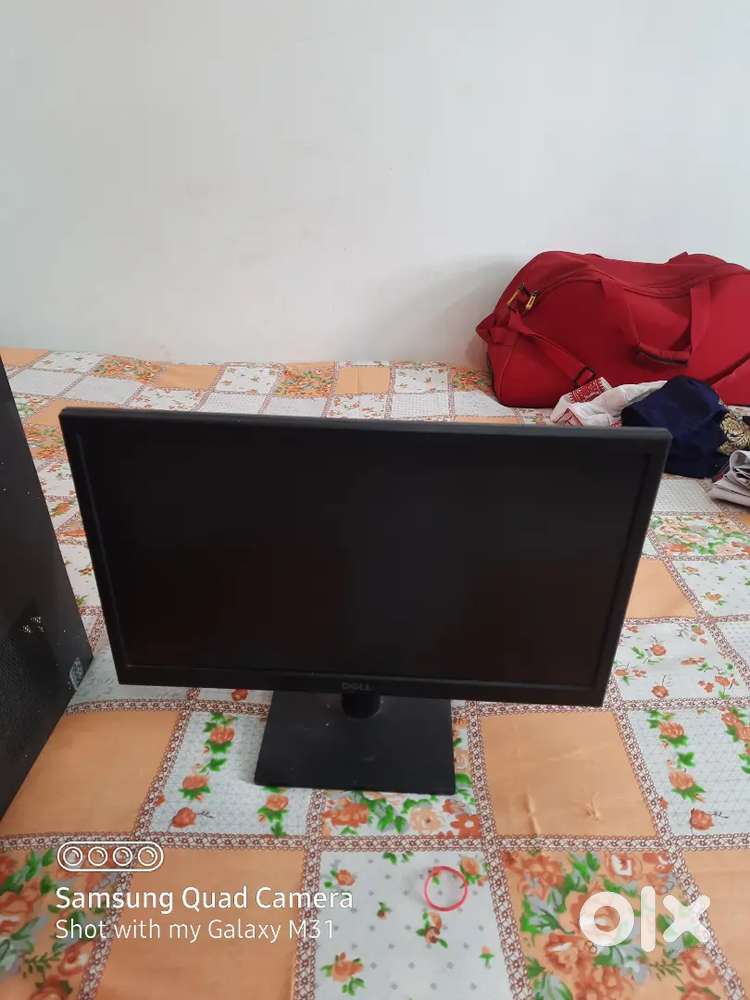 Hp desktop of Dell monitor, very good condition at reasonable price