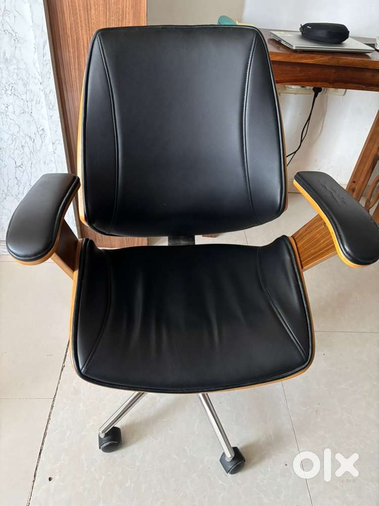 Wooden Study revolving chair