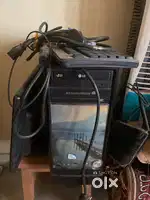 Monitor and CPU unit