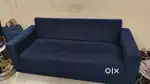Wakefit sofa - three seater with cushions