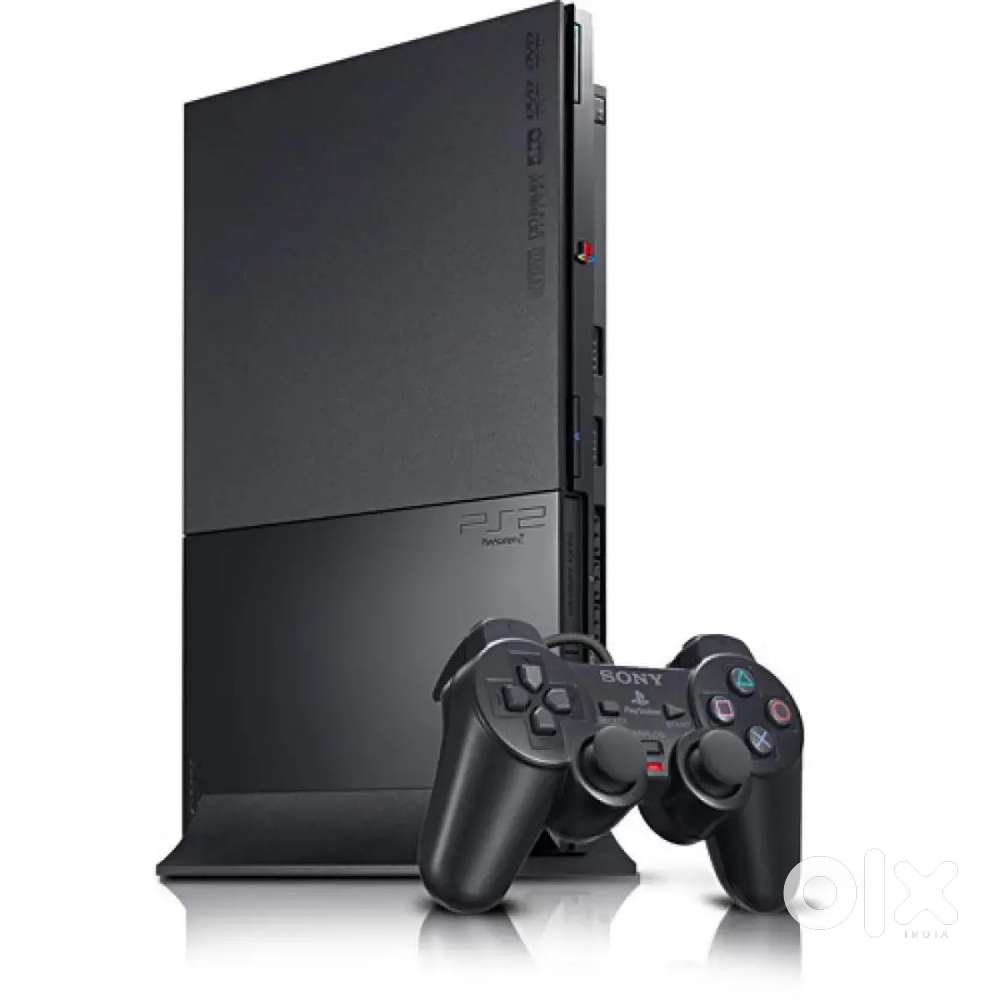 Play station 2 32 gb 5 game install  with 1 orginal controller