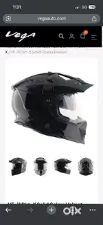 Vega helmet, new condition