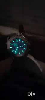 Omega watch and Emporio Armani