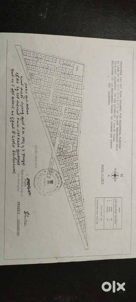 Corner Open Plot for Sale – NA Approved Layout - Site No 21