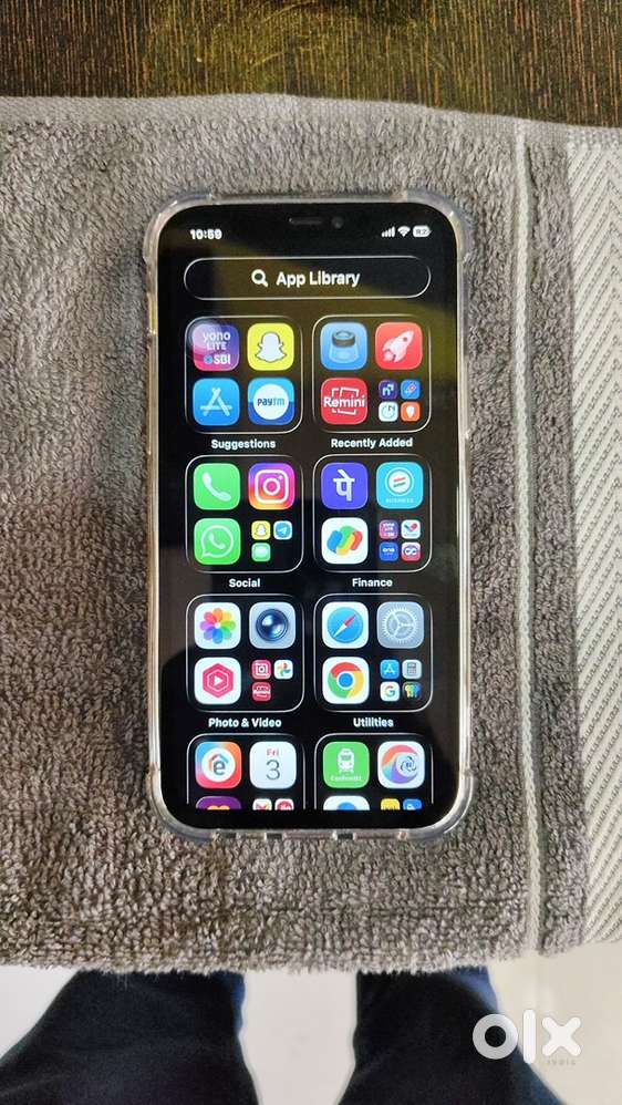 Iphone 12 blue 128gb full working condition