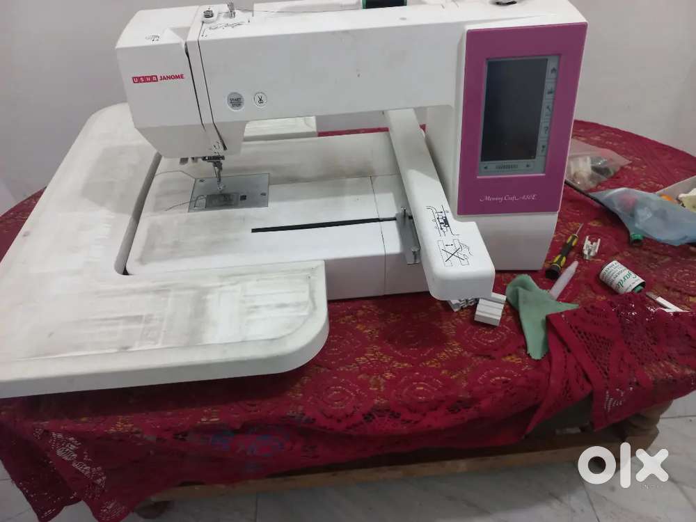 usha 450e embroidery machine