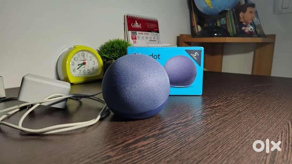 Amazon Echo Dot (5th Gen)  Smart speaker with bluetooth  Blue