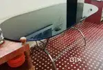 Glass-Top Dining Table for Sale