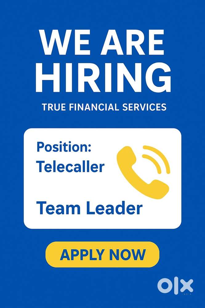 Telecaller Required for Car Loan Process