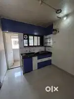 1bhk semi furniture car parking flat rent family Rajmudra dhankawadi