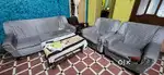Sofa set with cover