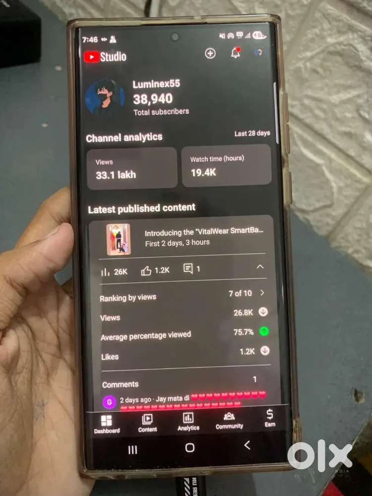 Yutube Chanal for sale