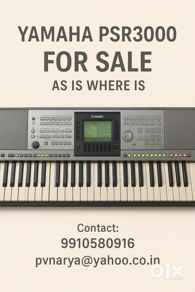 YAMAHA PSR3000 for sale