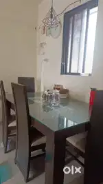 6 seater with 6 chair Dining table