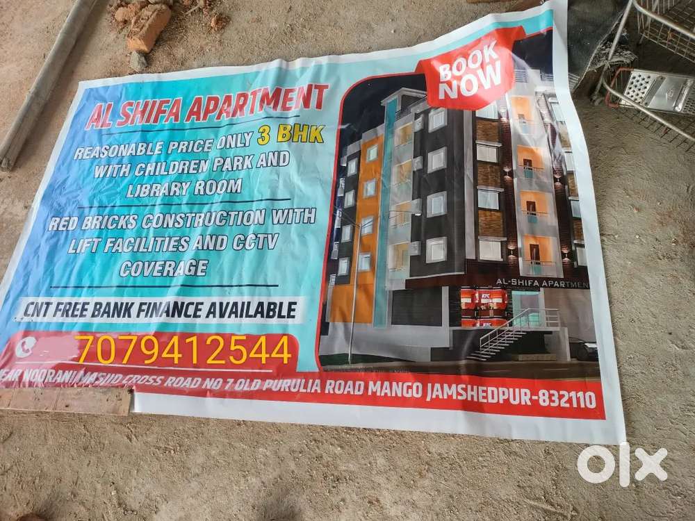 I want to Sale 3 BHK big flats