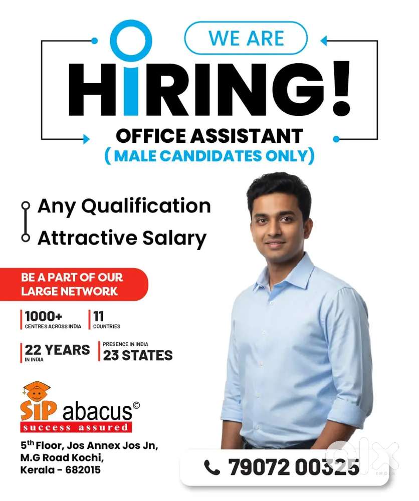 OFFICE ASSISTANT-MALE