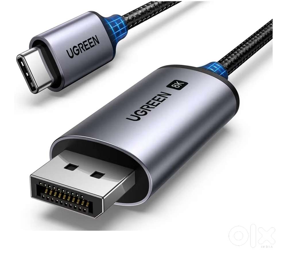 U GREEN usb c toDisplay port 1.4 cable ,Type c thunderbolt 4/3to dp