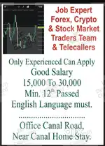 Job for forex , crypto & stocks market trading