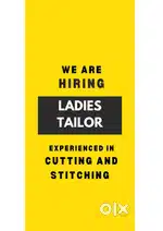 LADIES TAILOR (CUTTING AND STITCHING SPECIALIST)